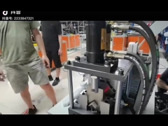 Mesin Pembuat Filter Udara 220V, Mesin Penekan Pneumatik Penutup Kartu 7pa