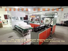 Jalur produksi perakitan filter kantong udara