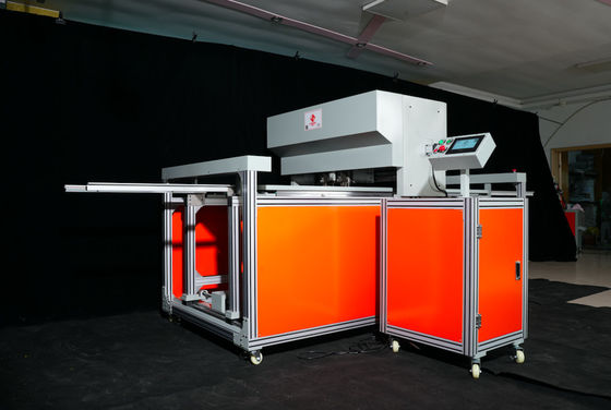 Galvanized Iron Air Filter Manufacturing Machine 380V Tegangan Tinggi Produktivitas
