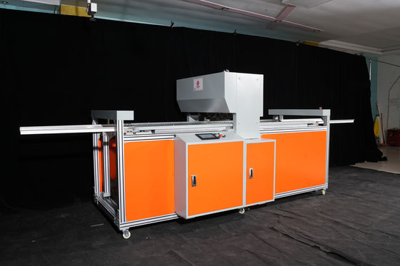 Mesin Pembuat Filter Udara HVAC 1.8KW Bertenaga Tekanan Oli