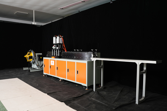 Pocket Filter Pengelolaan tak berawak luar Frame Forming Machine 380vV 4.7KW