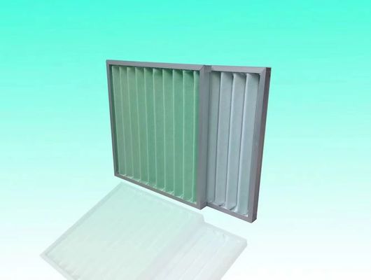 Sistem HVAC Serat Poliester G4 Filter Pembersih Udara Dapat Dicuci
