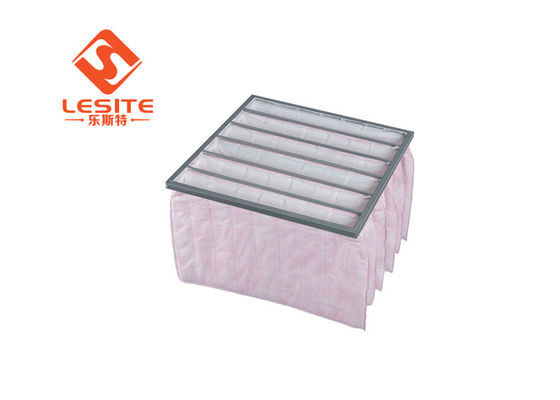 Filter Bag Hepa H13 Non Woven Fiber, Filter Kantong Saku Untuk Kamar Bersih