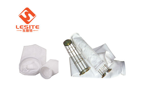 Anti Abrasi 97% 1 Micron Filter Bag Dust Collector Tahan Air