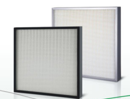 Efisiensi Tinggi Mini-Pleat HEPA Filter &amp; ULPA Filter Desain Ringan