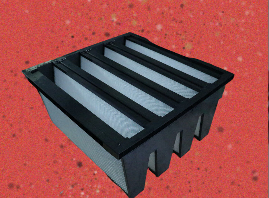 Bingkai ABS MERV 13 Filter Media Hepa, Filter Kantong Saku Untuk Sistem HVAC