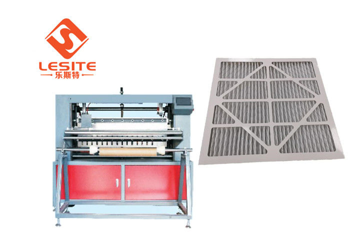 Mesin Pleating Kertas Filter CE 7.5KW, Mesin Pembuat Filter PP Spun
