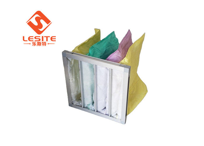 Konsumsi Energi Rendah Open Bag 85% Hepa Bag Filter Struktur Unik