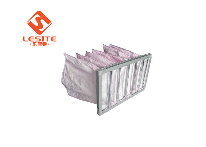 Kapasitas Penahan Debu Besar F5 45% Filter Jenis Hepa Komersial