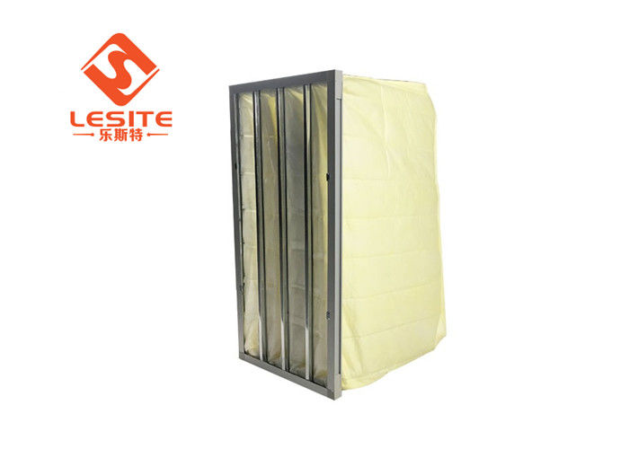 Cleanroom Gunakan F5 F6 F7 Fiberglass Hepa Filter Efisiensi Filtrasi Tinggi