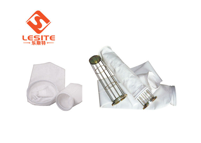 Anti Abrasi 97% 1 Micron Filter Bag Dust Collector Tahan Air