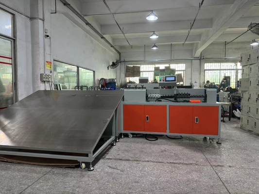 High Precision Nylon Mesh Filter Inner Support Frame Forming Machine Operasi sederhana