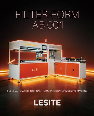 5.5KW 220V Kapasitas Produksi Tinggi Pocket Filter Internal Frame Forming Machine untuk Automatic Internal Frame Molding