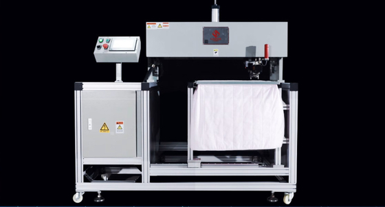 Mesin Pembuat Filter Udara 1.5KW Otomatis Efisien Untuk Strip Dekoratif